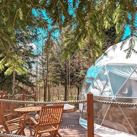 Готель Medve Dome - Luxury Camping In The Middle Of Nature Влехіца Екстер'єр фото