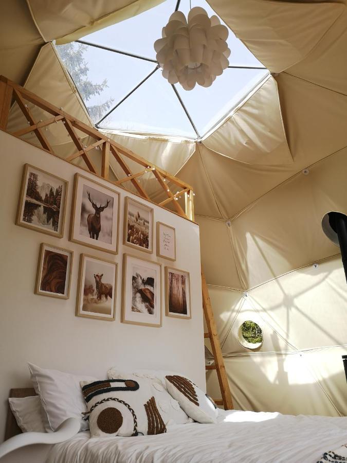 Готель Medve Dome - Luxury Camping In The Middle Of Nature Влехіца Екстер'єр фото
